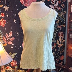 Talbots Light Green Tank Top